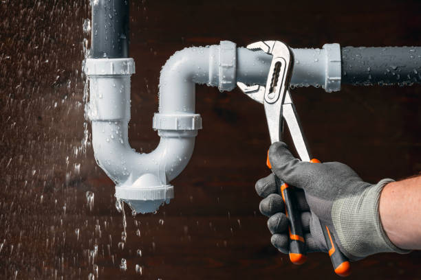 Professional Sewer Line Repair technician working in Woodland, MS